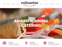 Tablet Screenshot of culinarius.com.au